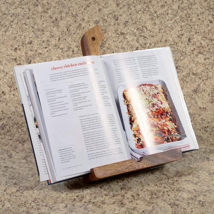 Wooden Cookbook/Tablet Holder