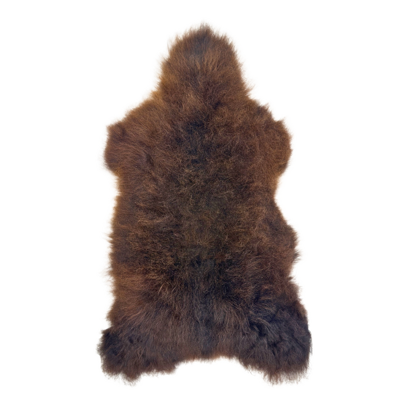 Brown Plush Icelandic Sheepskin