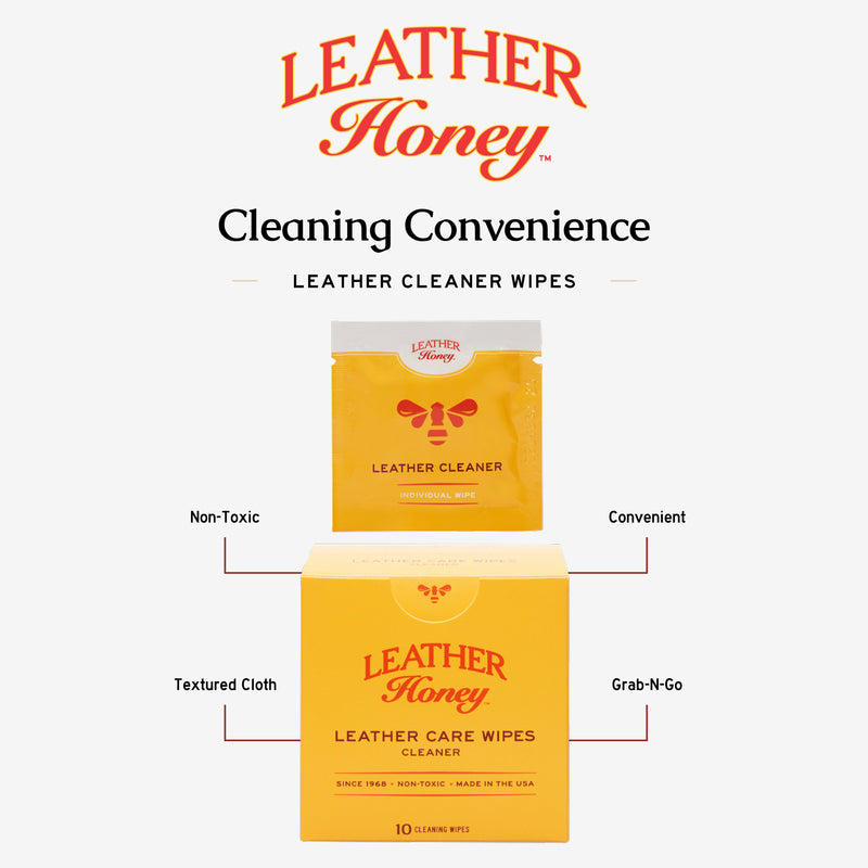 Leather Care Wipes (10 Pack)