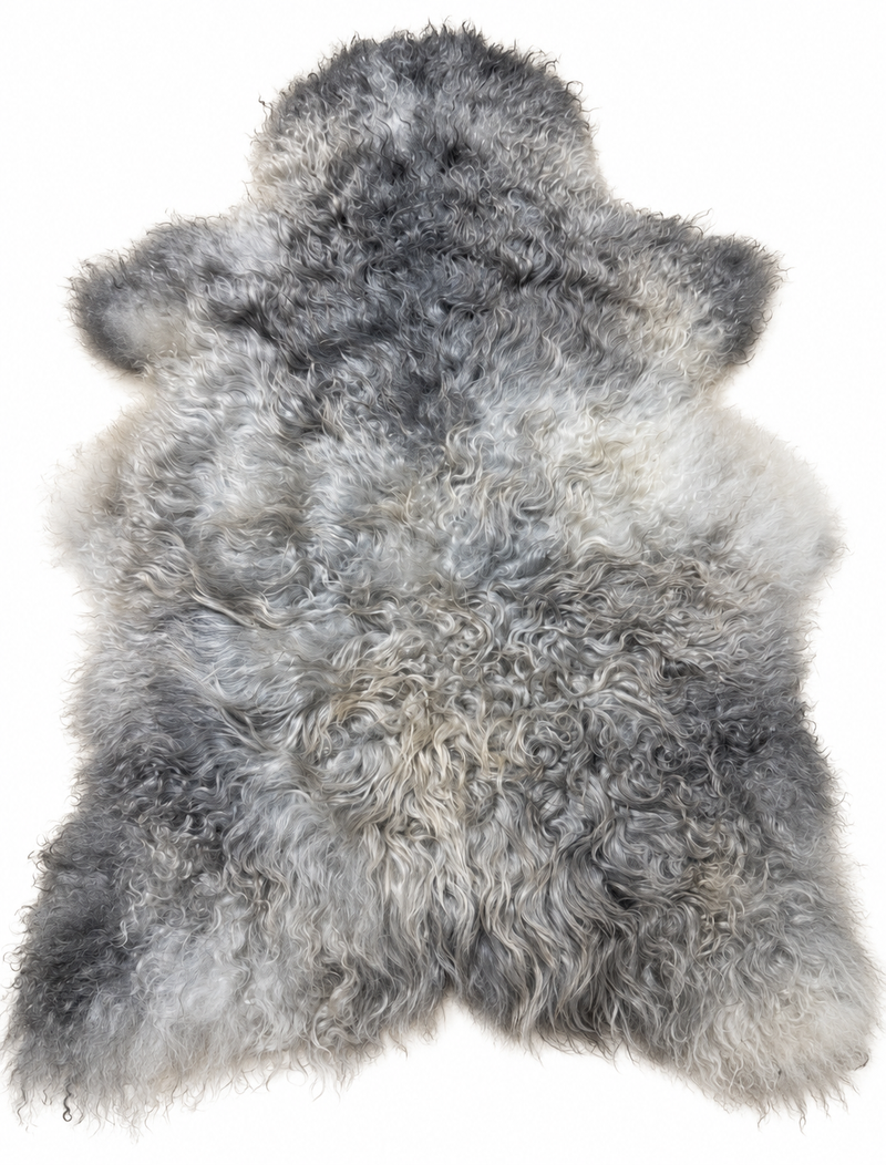 Gray Icelandic Sheepskin