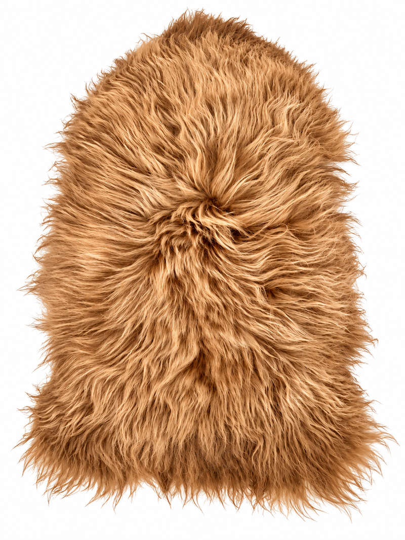 Golden Brown Icelandic Sheepskin