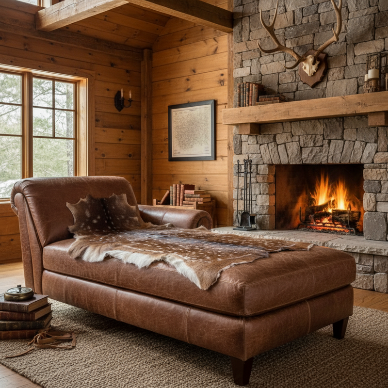 Genuine Axis Deer Hide - Second Grade Good