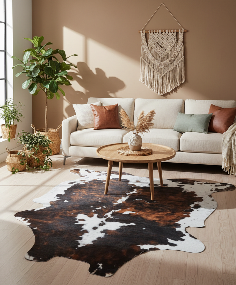 Brindle Cowhide Rug – Genuine Hair-On Cowhide (Medium)