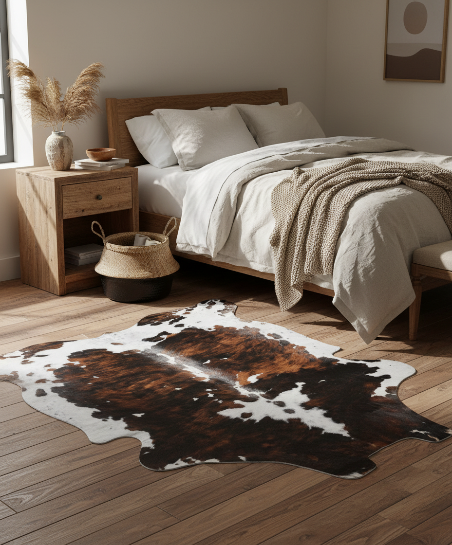 Brindle Cowhide Rug – Genuine Hair-On Cowhide (Medium) — Buffalo Depot